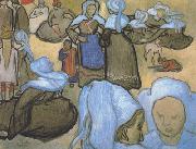 Paul Gauguin Dreton Women (nn04) France oil painting artist